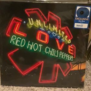 Red Hot Chili Peppers Unlimited Love - 2 LP Walmart Exclusive Sky Blue Vinyl New